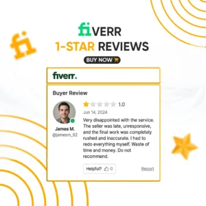 Fiverr 1 Star Review
